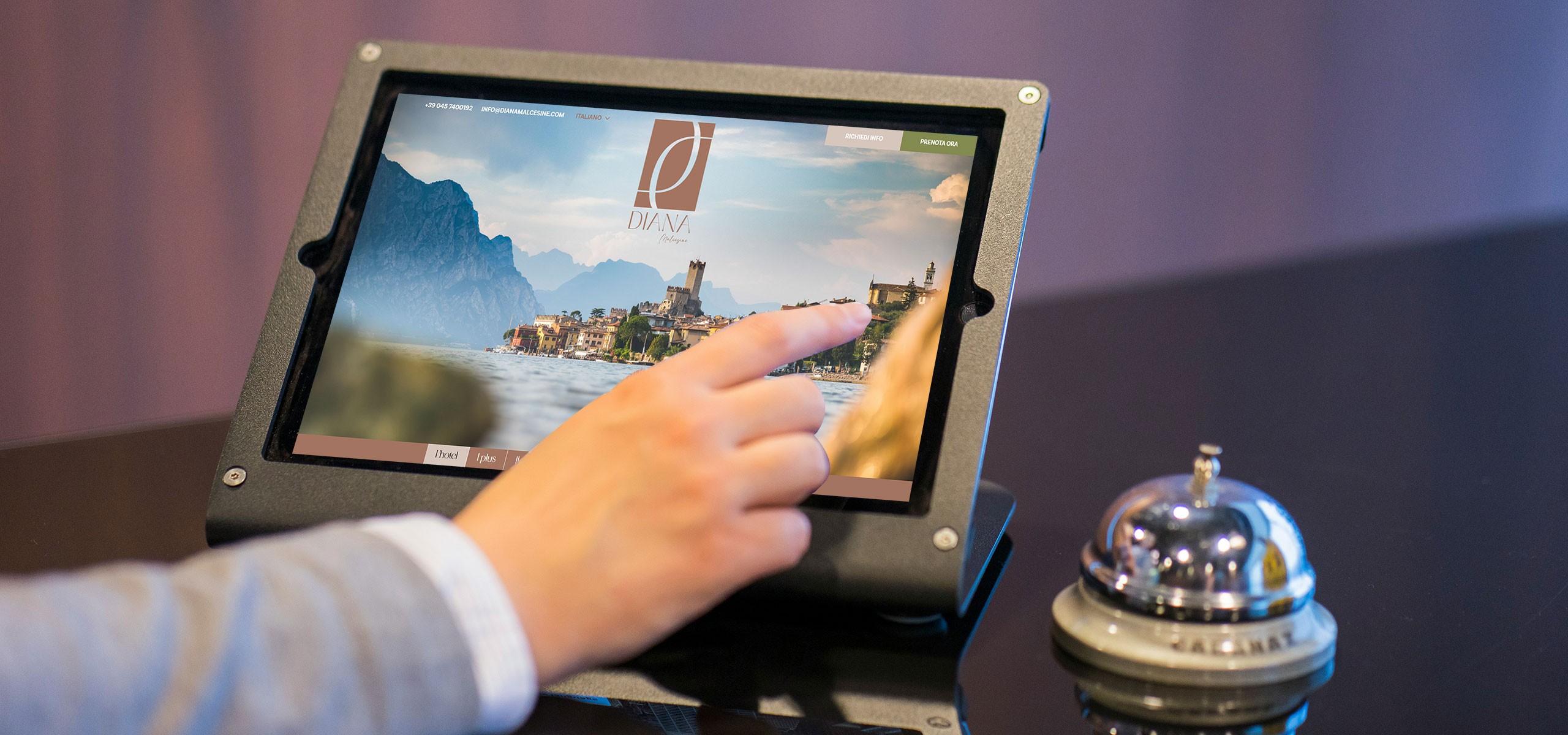 Hotel Diana a Malcesine, completamente rinnovato per la stagione 2025