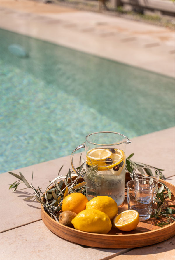 Piscina relax dell’Hotel Diana a Malcesine