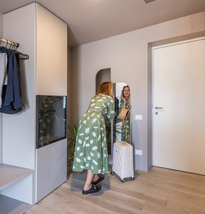 Junior Suite Deluxe con balcone e vista lago | Design e atmosfera