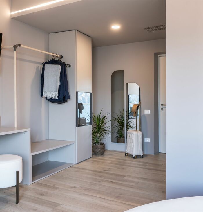 Junior Suite Deluxe con balcone e vista lago | Design e atmosfera
